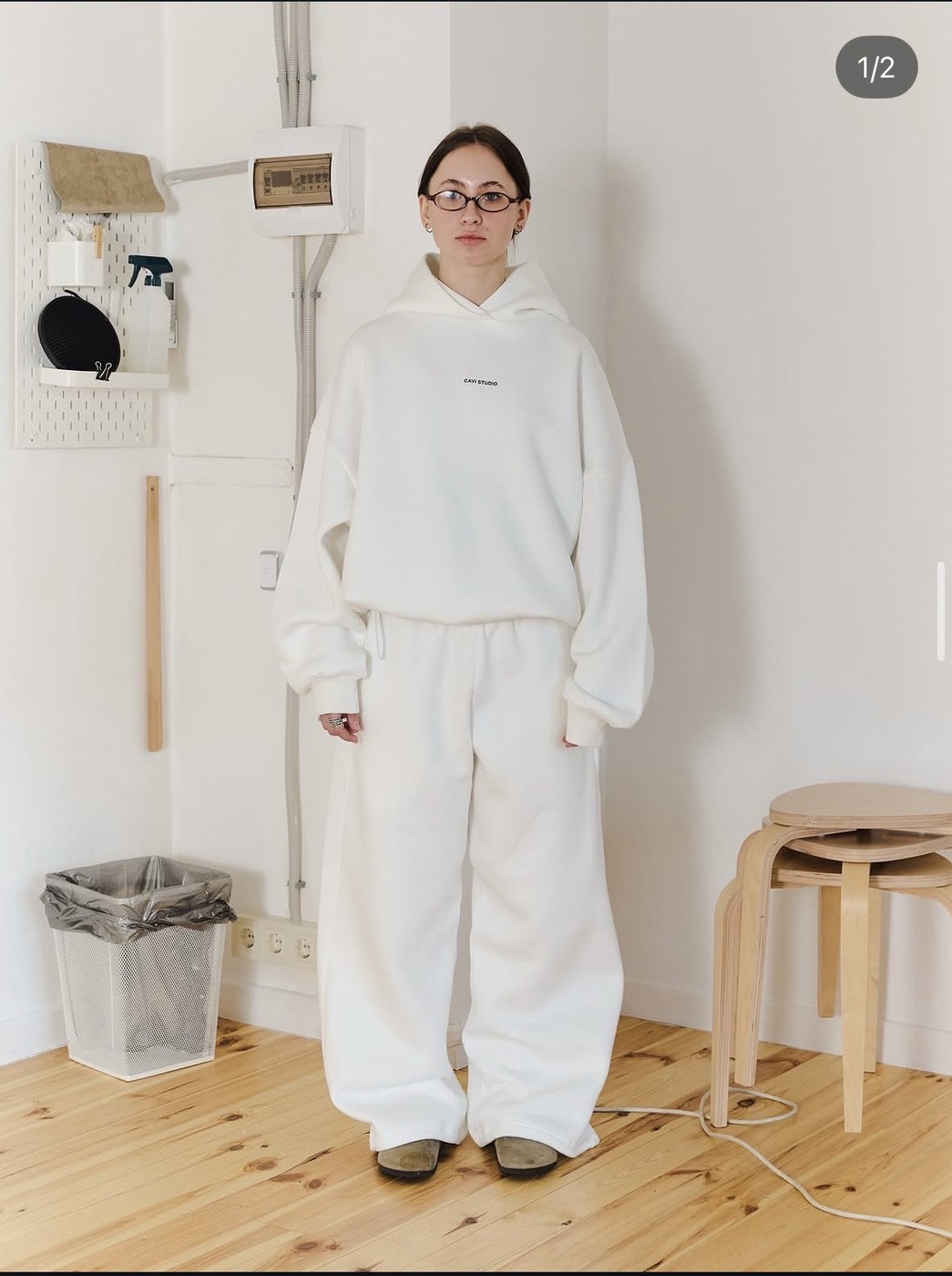 Костюм CAVI STUDIO — худі + широкі штани